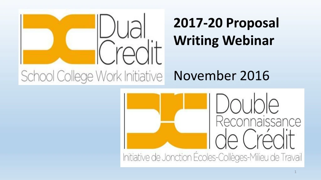 2017 20 proposal writing webinar november 2016