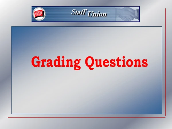 Grading Questions