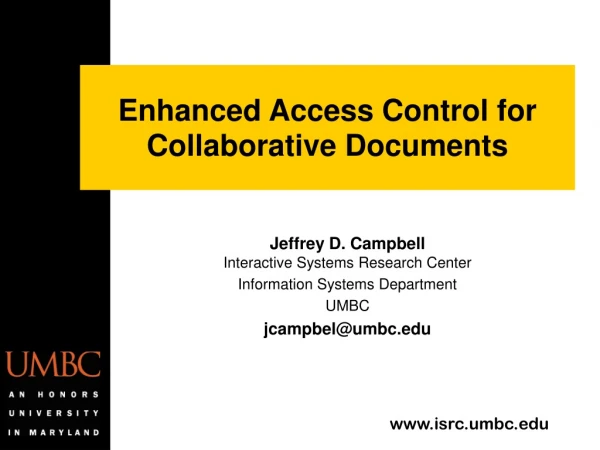 Enhanced Access Control for Collaborative Documents