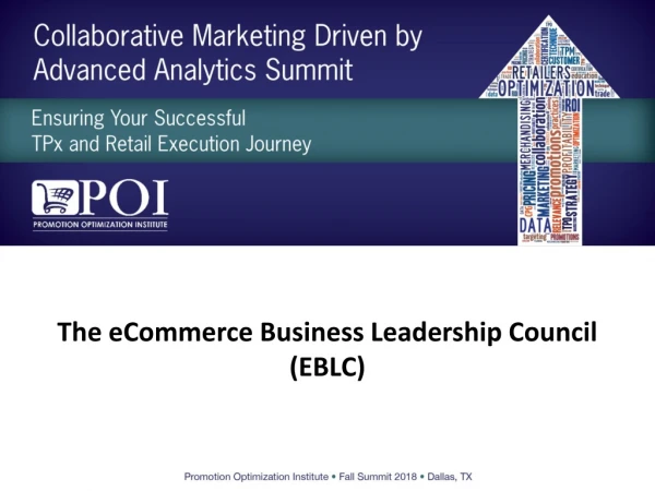 The eCommerce Business Leadership Council (EBLC)