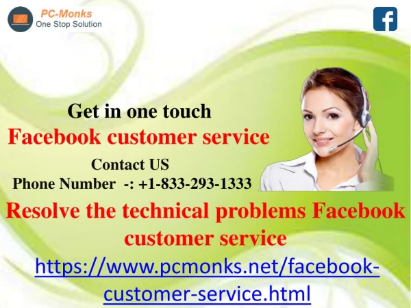 Resolve the technical problems Facebook customer service