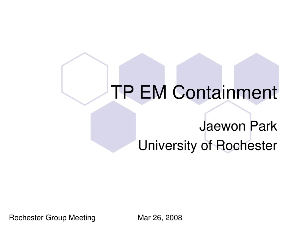 tp em containment