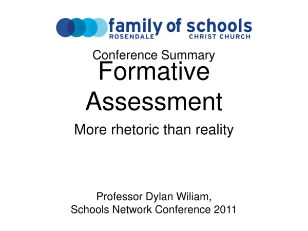 Formative Assessment