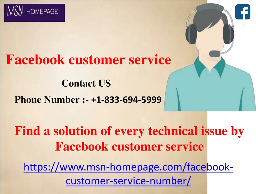 facebook customer service