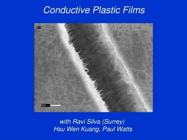 Conductive Plastic Films
