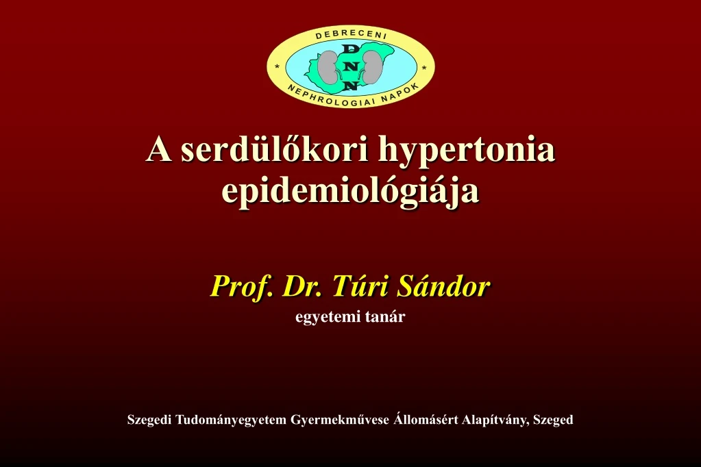 a serd l kori hypertonia epidemiol gi ja