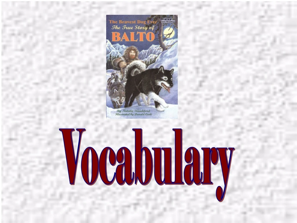 vocabulary