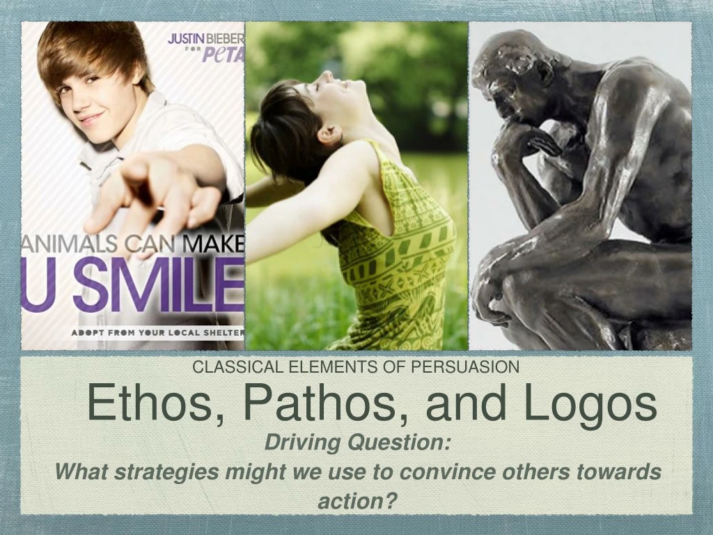 ethos pathos and logos