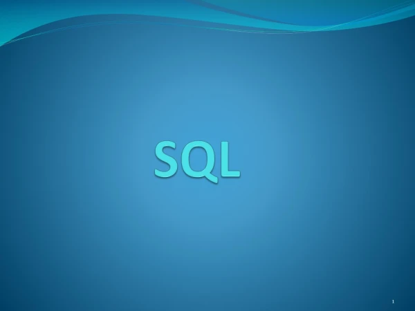 SQL