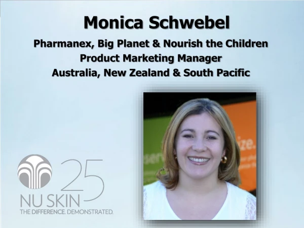 Pharmanex, Big Planet &amp; Nourish the Children Product Marketing Manager