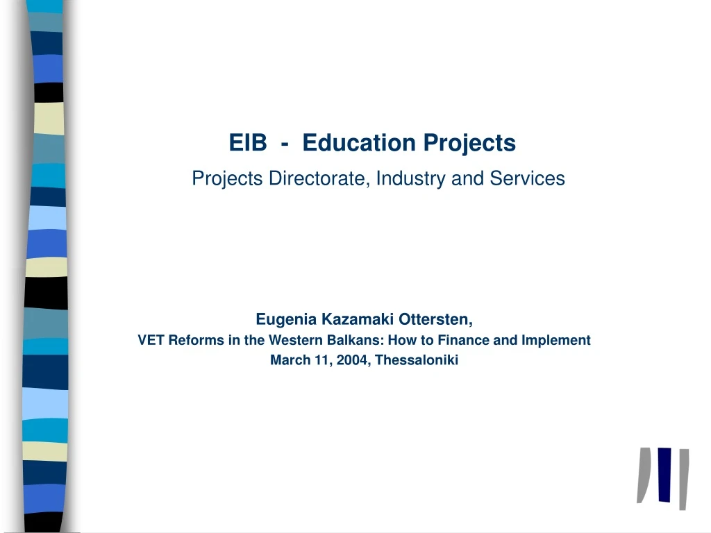 eib education projects projects directorate