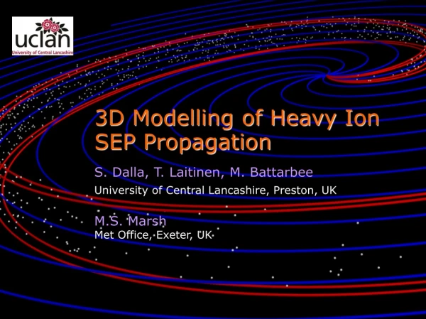 3D Modelling of Heavy I on SEP Propagation