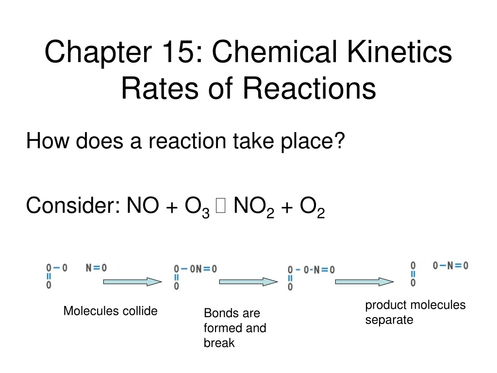chapter 15 chemical kinetics rates of reactions