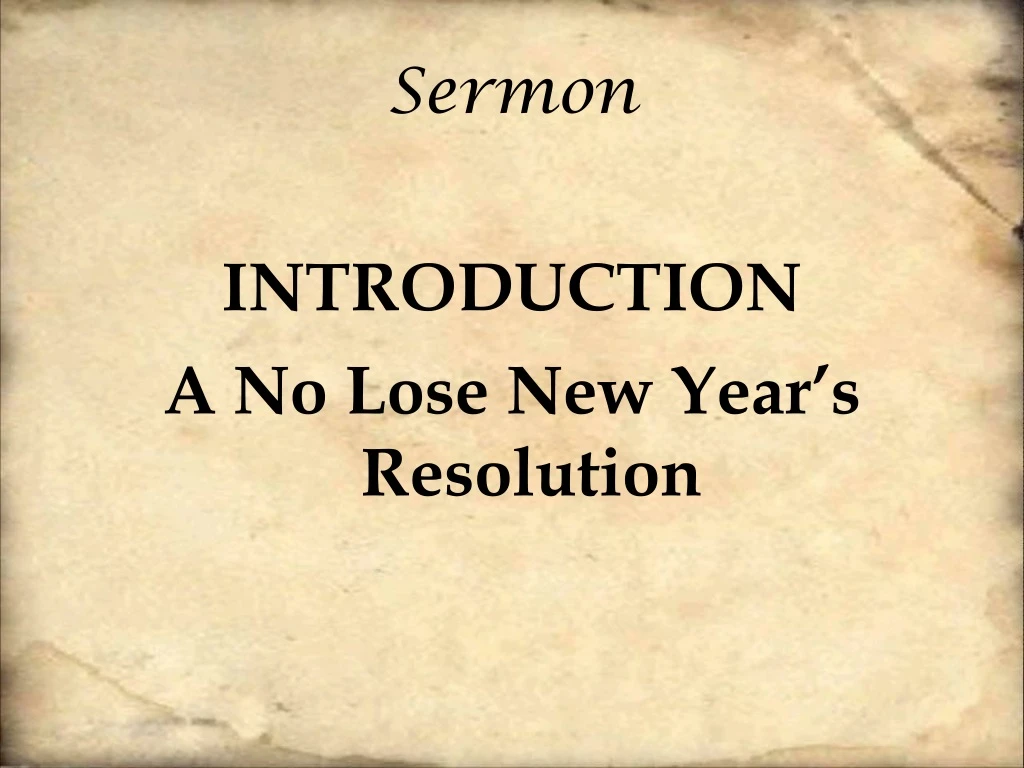 sermon