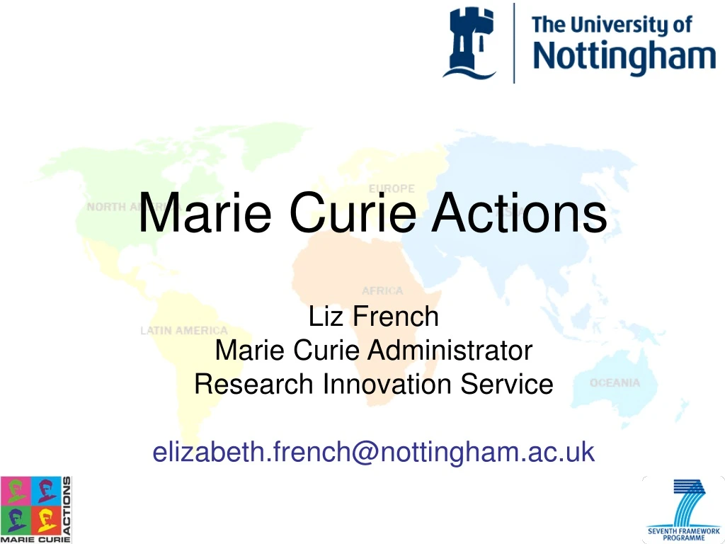 marie curie actions