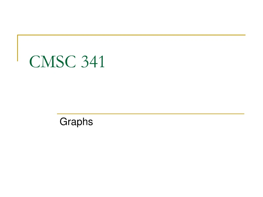 cmsc 341