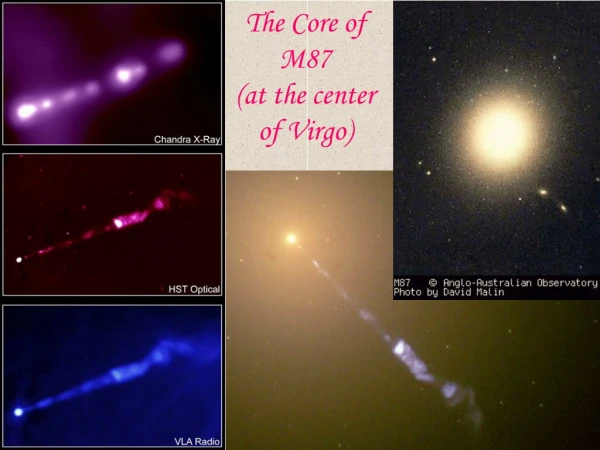 The Core of M87 (at the center of Virgo)