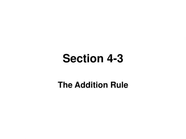 Section 4-3