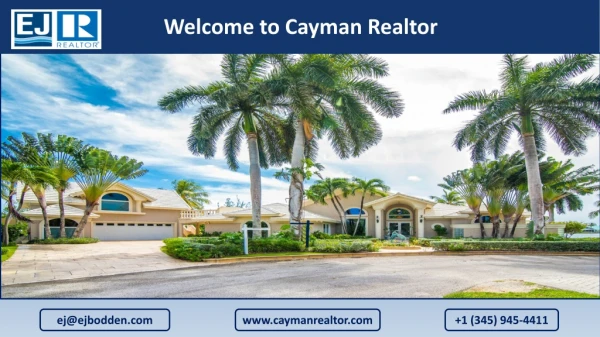Enjoy the Caribbean Living. Buy a Beautiful Waterfront Home in Cayman