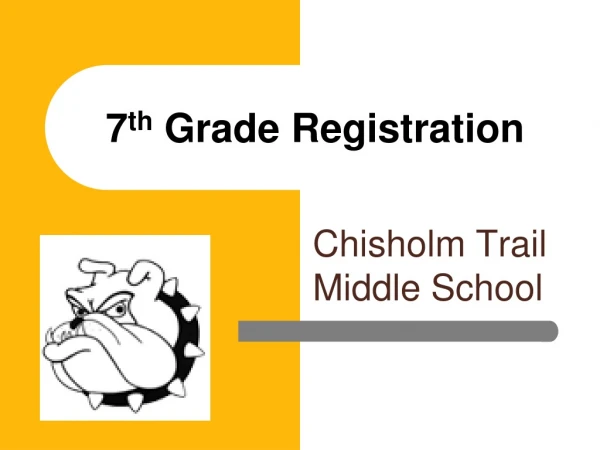 7 th Grade Registration