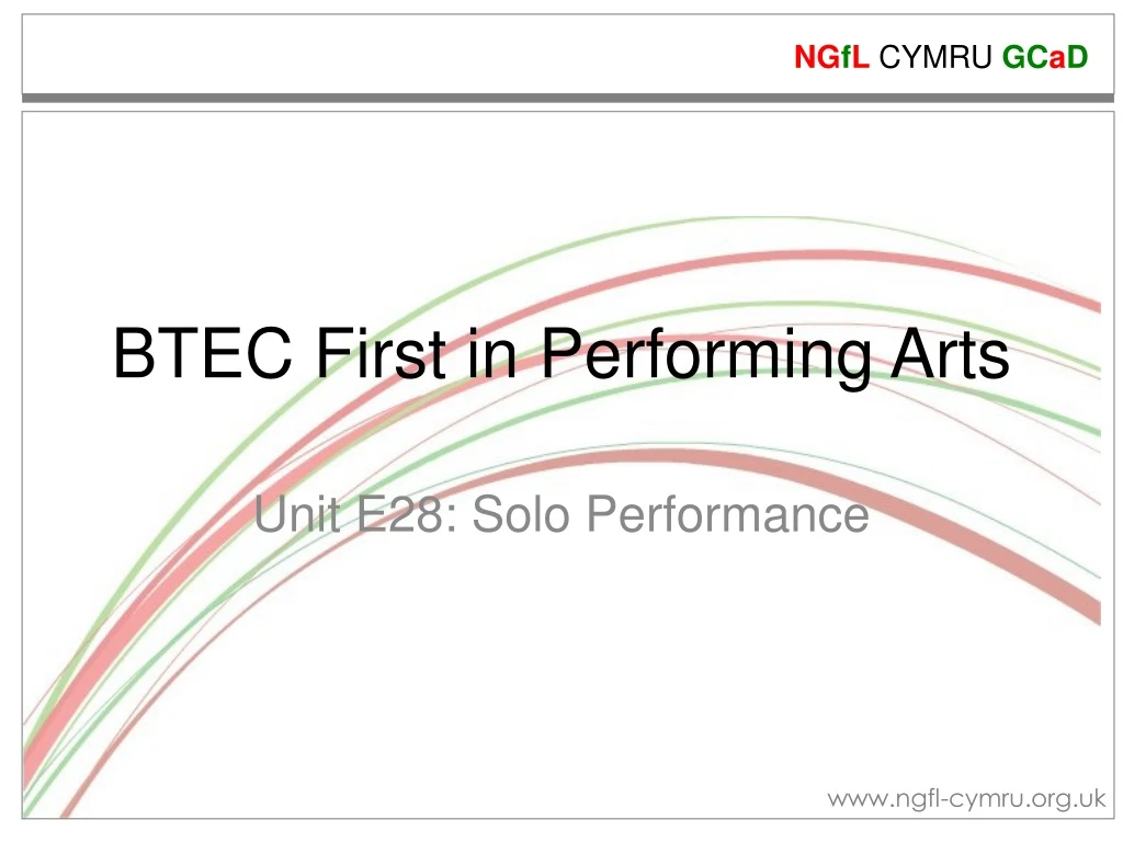 btec first in performing arts