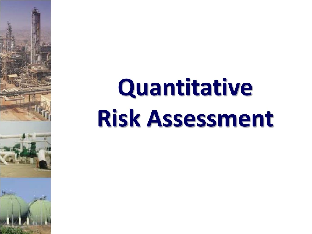 quantitative risk assessment