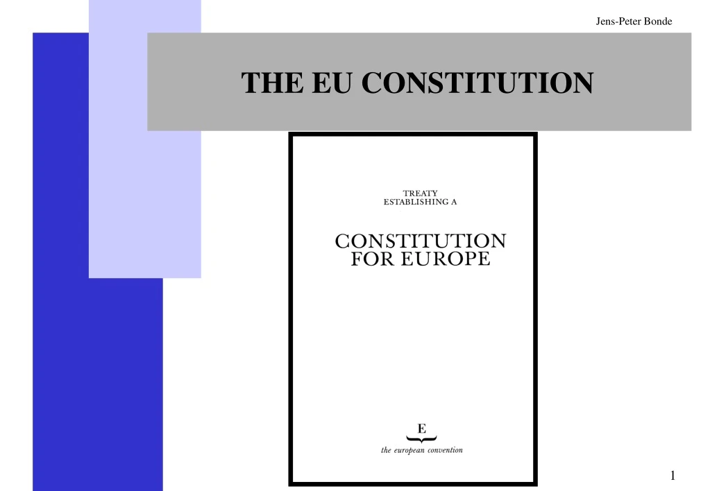 the eu constitution