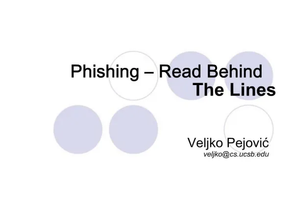 Phishing Read Behind The Lines