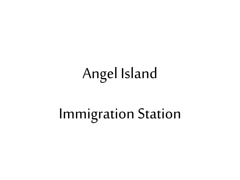 angel island