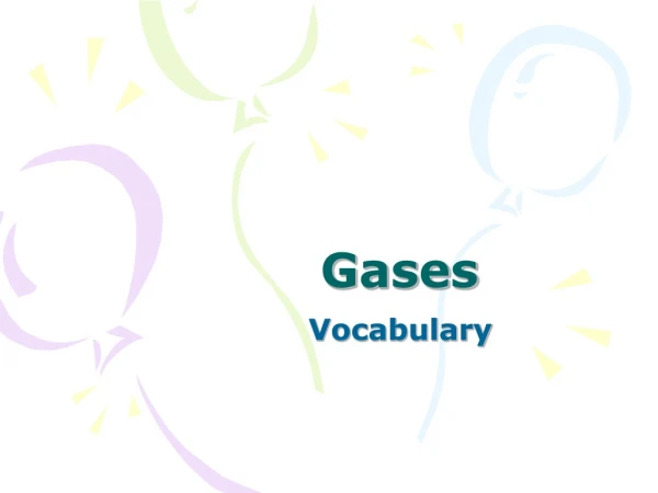 Gases