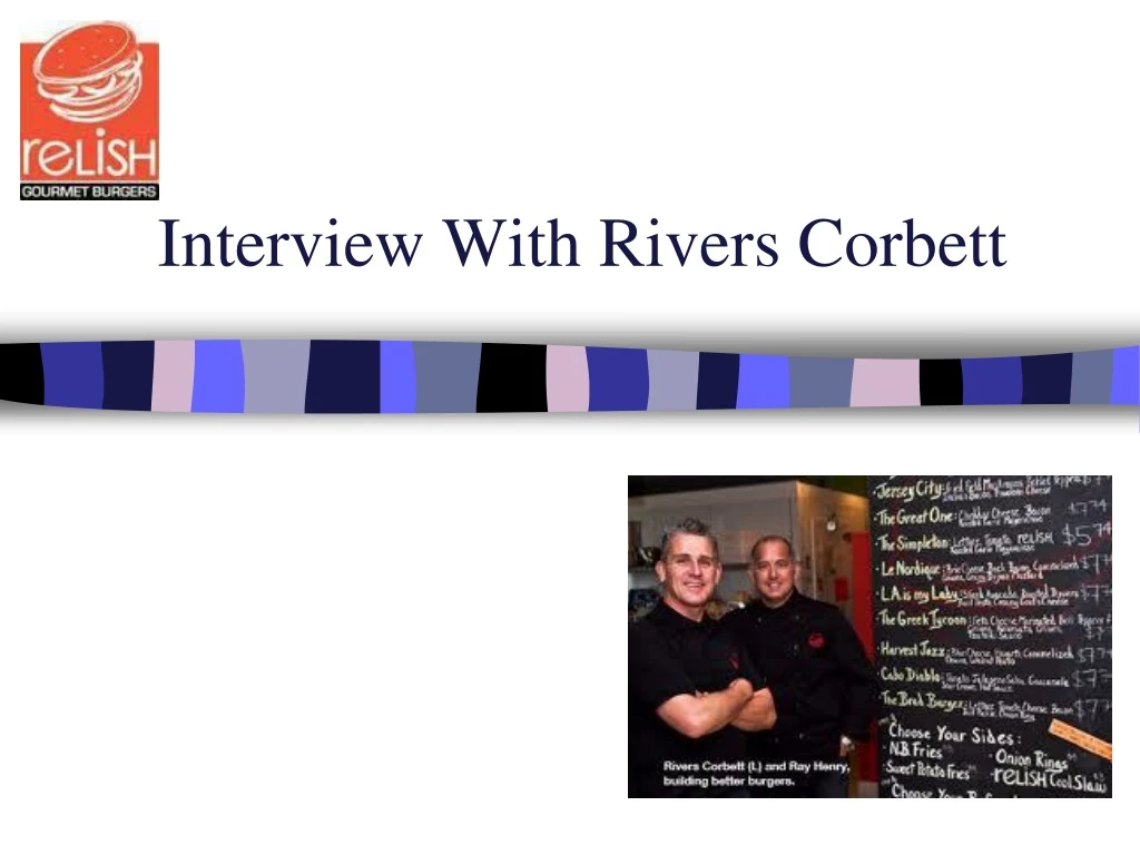 interview with rivers corbett