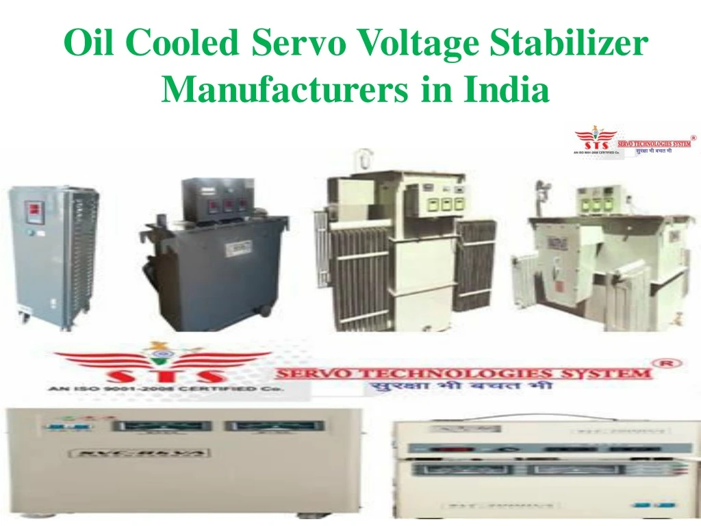oil cooled servo voltage stabilizer manufacturers