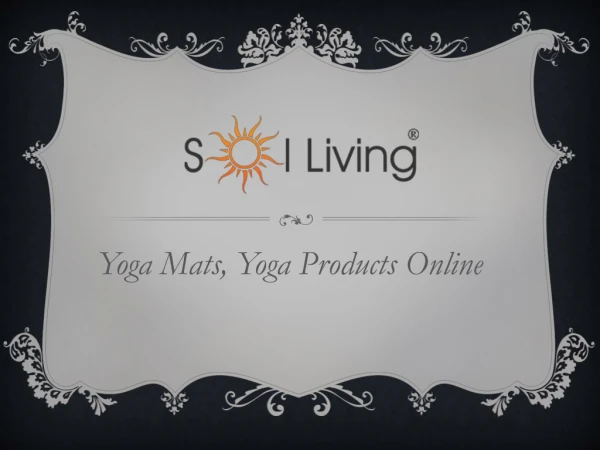 Yoga Accessories Online - Sol Living