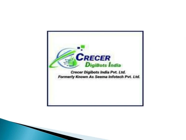 Crecer Digibots India