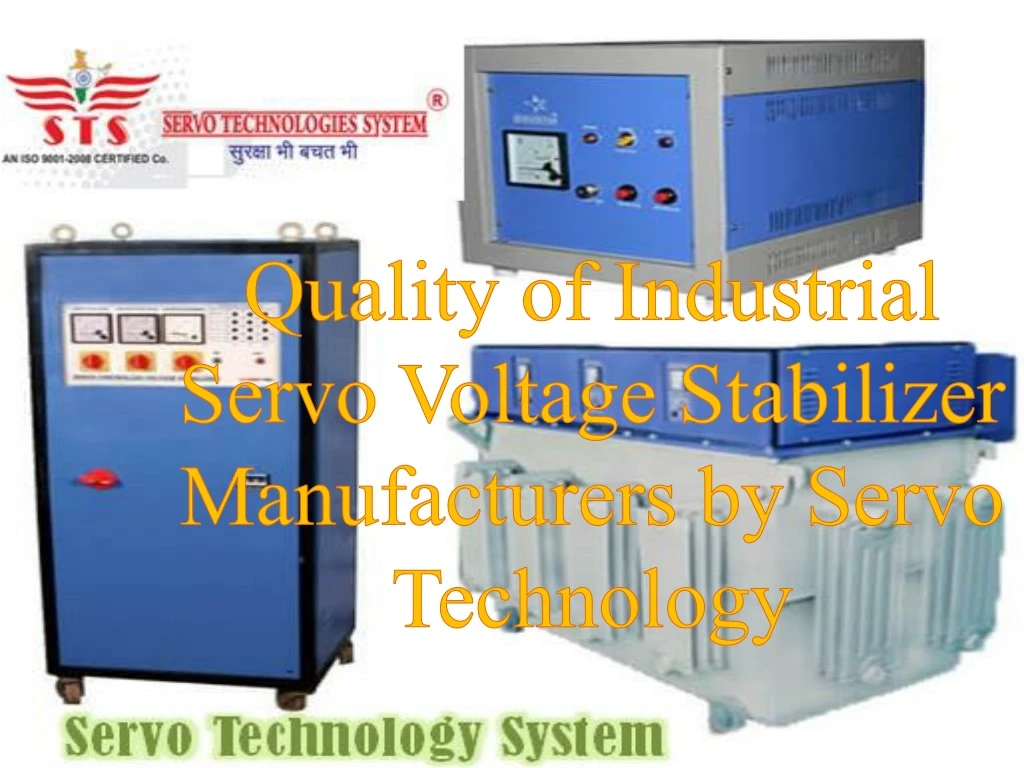 quality of industrial servo voltage stabilizer