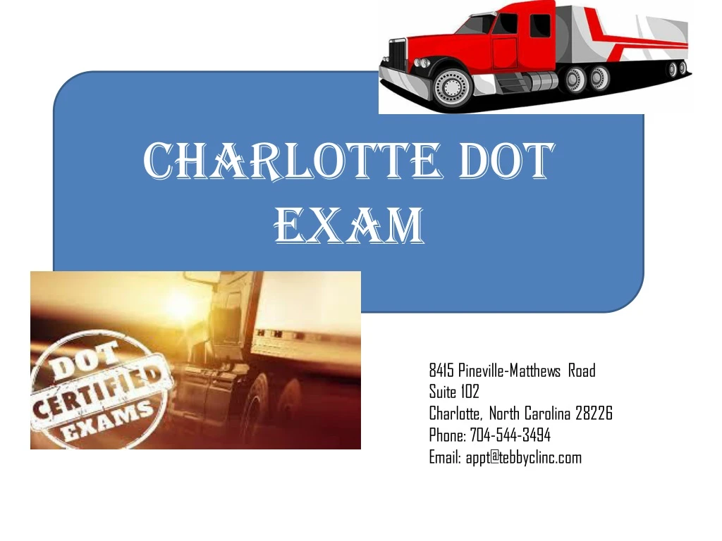 charlotte dot exam