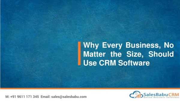 why every business no matter the size should