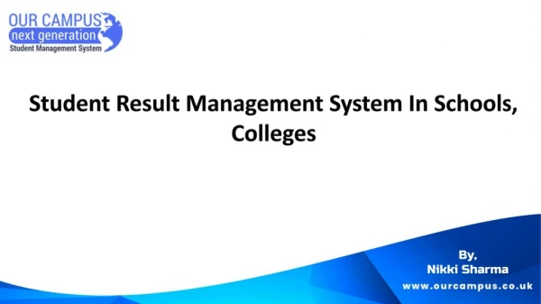 Need for Student Result Management System In Schools & Colleges