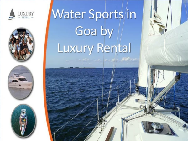 Watersports in Goa- Luxury Rental