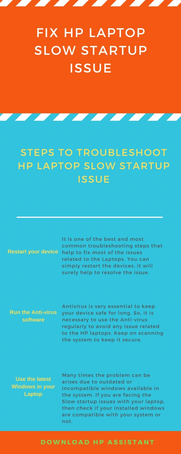 Fix HP Laptop Slow Start up Issue