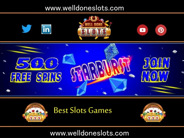 Best Online Slot Sites UK - Well Done Promotions