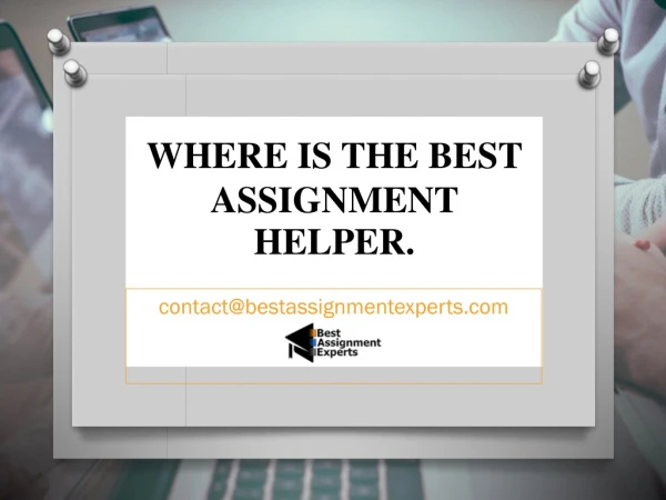 Best Assignment Helper |Online Assignments Helper