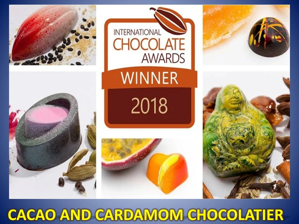 cacao and cardamom chocolatier
