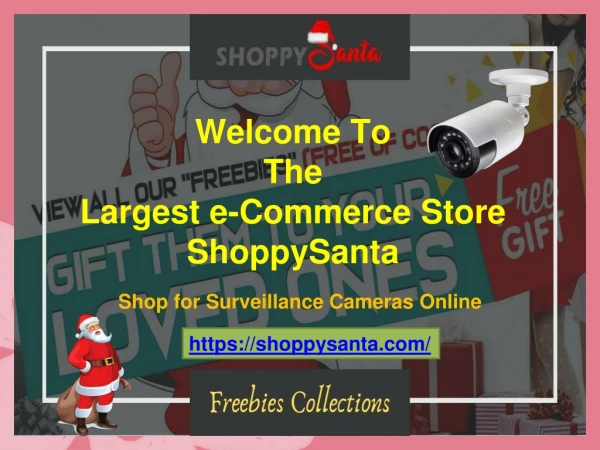 Buy Surveillance Cameras Online at ShoppySanta.