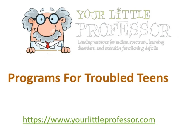 Programs For Troubled Teens