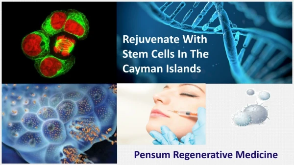 Cure Your Orthopaedic Issues with Stem Cell Therapy in the Cayman Islands