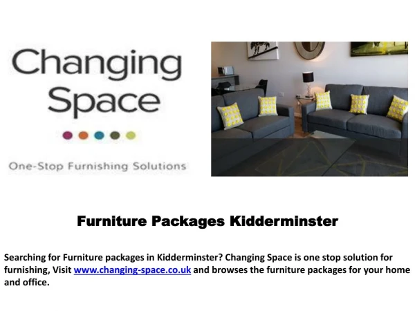 furniture packages kidderminster