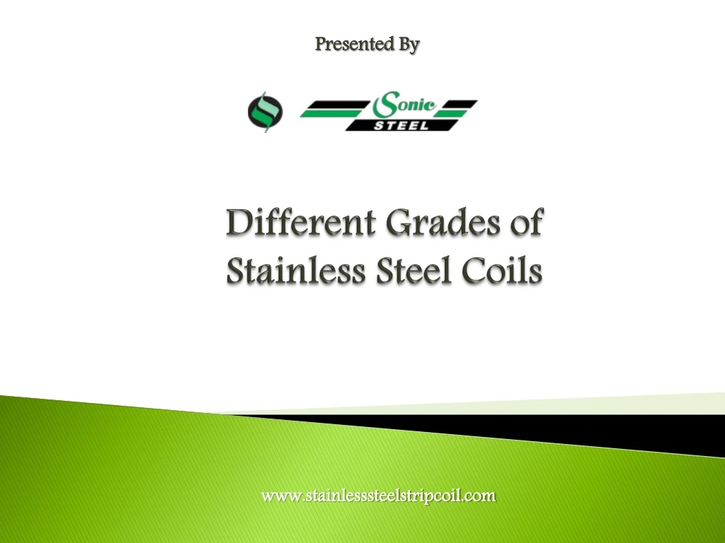 different grades of stainless steel coils