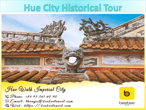 Hue City Historical Tour