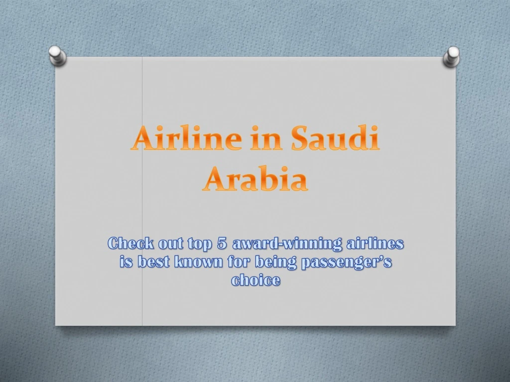 airline in saudi arabia